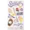 12 Pack: Softball Dimensional Stickers by Recollections™